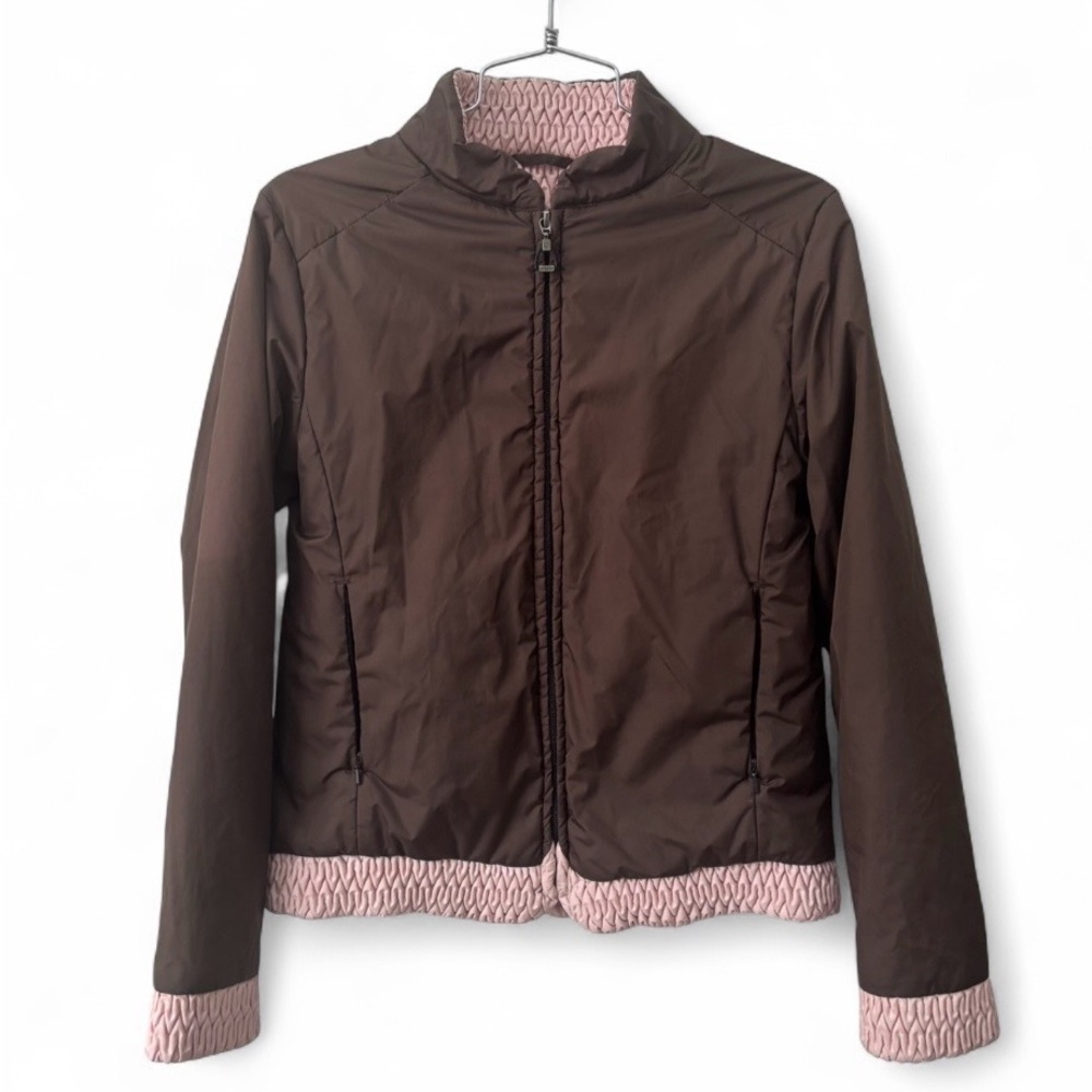Cute Equestrian Riding Coat Brown & Pink Size S by Irideon